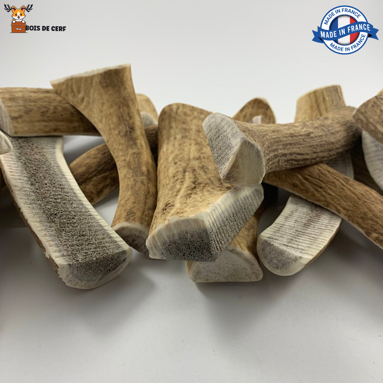 Pack Bois de cerf entier + tranché 🎁 -10%